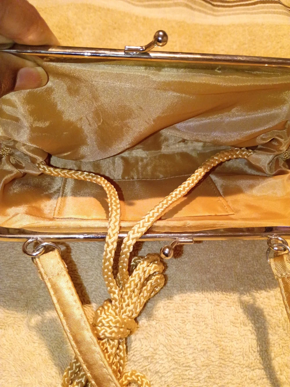 Source Unknown sparkly gold